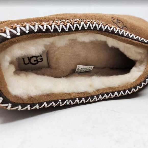 Men\'s 17 Ugg Tasman slip on slippers in Chestnut brown main image 11